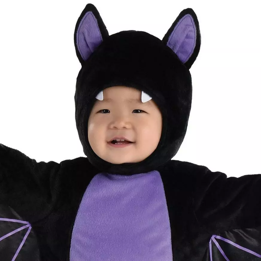 AMSCAN Baby Classic Bat Costume 5 AMSCAN Baby Classic Bat Costume - Image 3