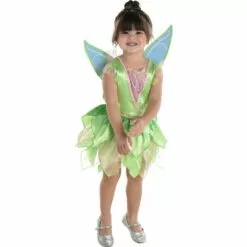 AMSCAN Kids' Classic Tinker Bell Costume - Disney Peter Pan