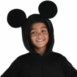 AMSCAN Kids' Classic Mickey Mouse One Piece Zipster Costume - Disney 8 AMSCAN Kids' Classic Mickey Mouse One Piece Zipster Costume - Disney -Amscan Shop P941312 01
