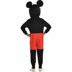 AMSCAN Kids' Classic Mickey Mouse One Piece Zipster Costume - Disney 11 AMSCAN Kids' Classic Mickey Mouse One Piece Zipster Costume - Disney -Amscan Shop P941312 04