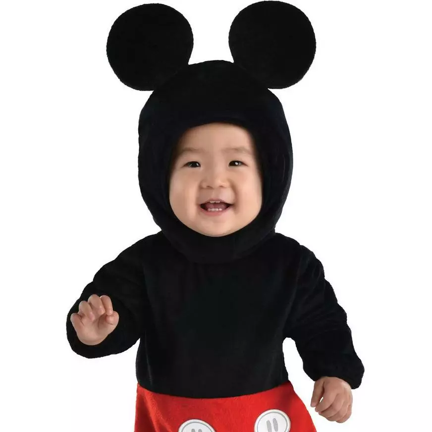 AMSCAN Baby Classic Mickey Mouse Costume - Disney 5 AMSCAN Baby Classic Mickey Mouse Costume - Disney - Image 3