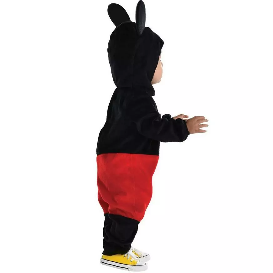 AMSCAN Baby Classic Mickey Mouse Costume - Disney 6 AMSCAN Baby Classic Mickey Mouse Costume - Disney - Image 4
