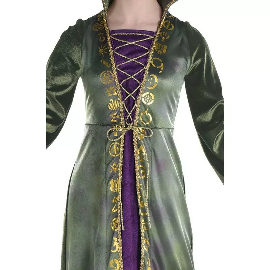 AMSCAN Kids' Winifred Sanderson Costume - Disney Hocus Pocus 4 AMSCAN Kids' Winifred Sanderson Costume - Disney Hocus Pocus - Image 2