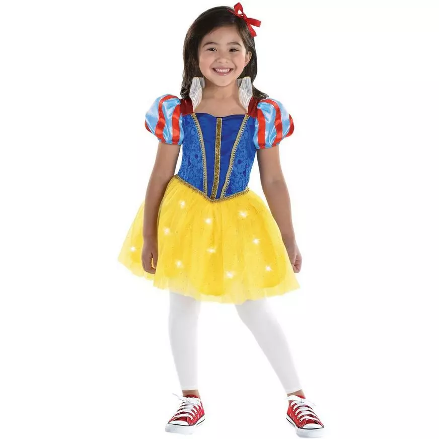 AMSCAN Kids' Light-Up Snow White Costume - Disney Snow White & The Seven Dwarfs 3 AMSCAN Kids' Light-Up Snow White Costume - Disney Snow White & The Seven Dwarfs