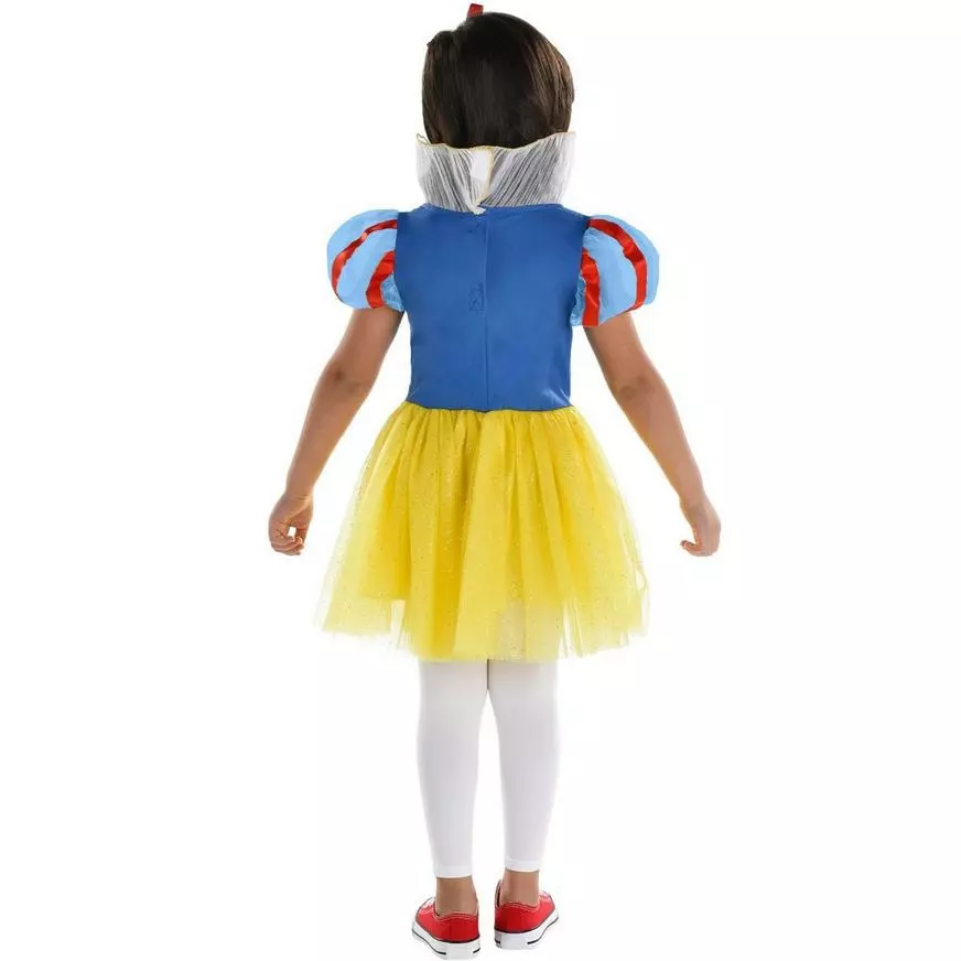 AMSCAN Kids' Light-Up Snow White Costume - Disney Snow White & The Seven Dwarfs 6 AMSCAN Kids' Light-Up Snow White Costume - Disney Snow White & The Seven Dwarfs - Image 4