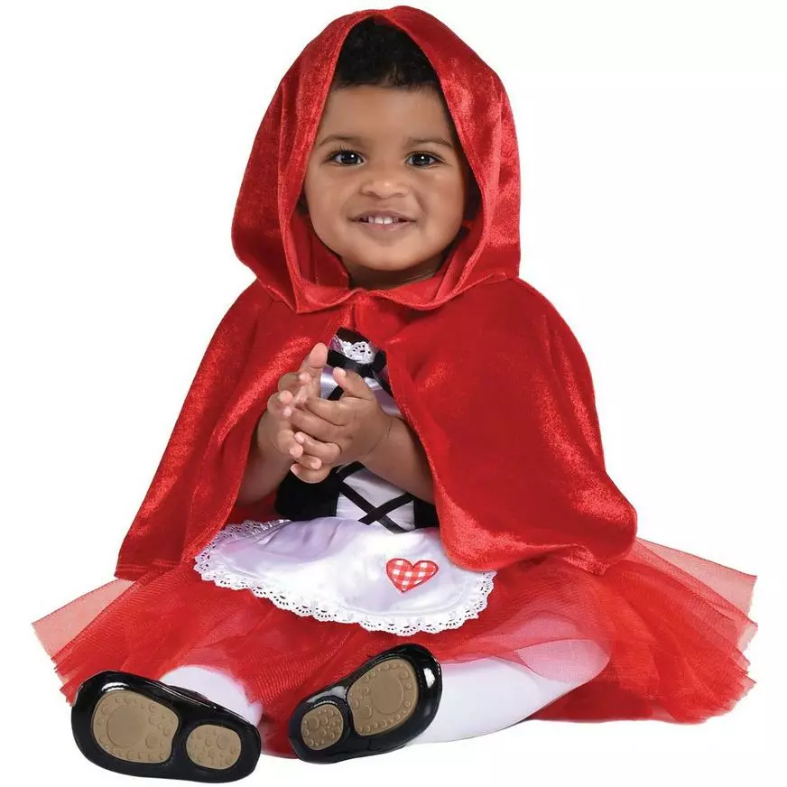 AMSCAN Baby Little Red Costume 3 AMSCAN Baby Little Red Costume
