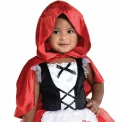 AMSCAN Baby Little Red Costume 10 AMSCAN Baby Little Red Costume -Amscan Shop P941358 02