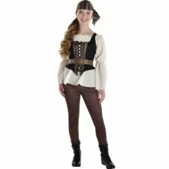 Girls' Shipwrecked Pirate Costume