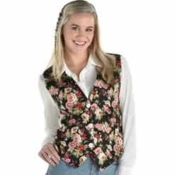 Adult 90s Floral Vest