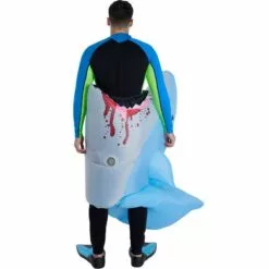 Adult Inflatable Man-Eating Shark Costume 8 Adult Inflatable Man-Eating Shark Costume -Amscan Shop P942636 02