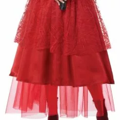 Adult Red Bride From Hell Costume 10 Adult Red Bride From Hell Costume -Amscan Shop P942710 03