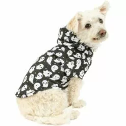 Ghost Print Dog Hoodie