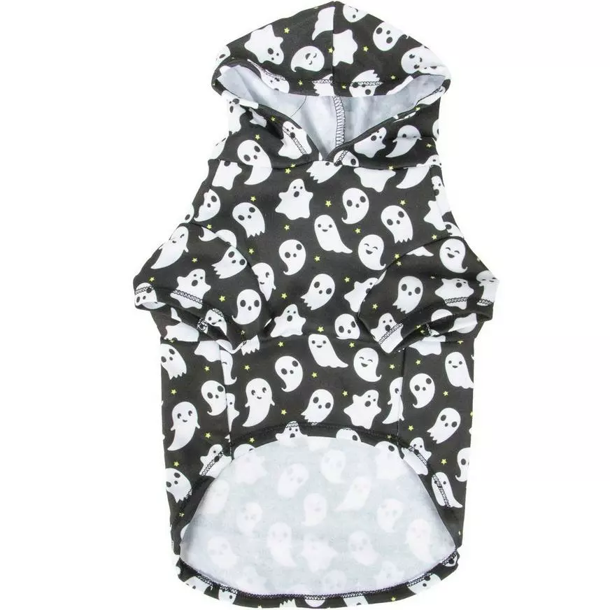 Ghost Print Dog Hoodie 4 Ghost Print Dog Hoodie - Image 2