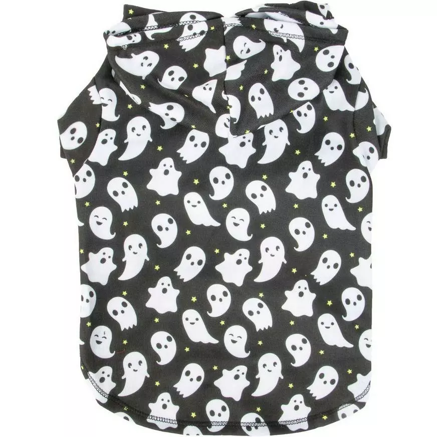 Ghost Print Dog Hoodie 5 Ghost Print Dog Hoodie - Image 3