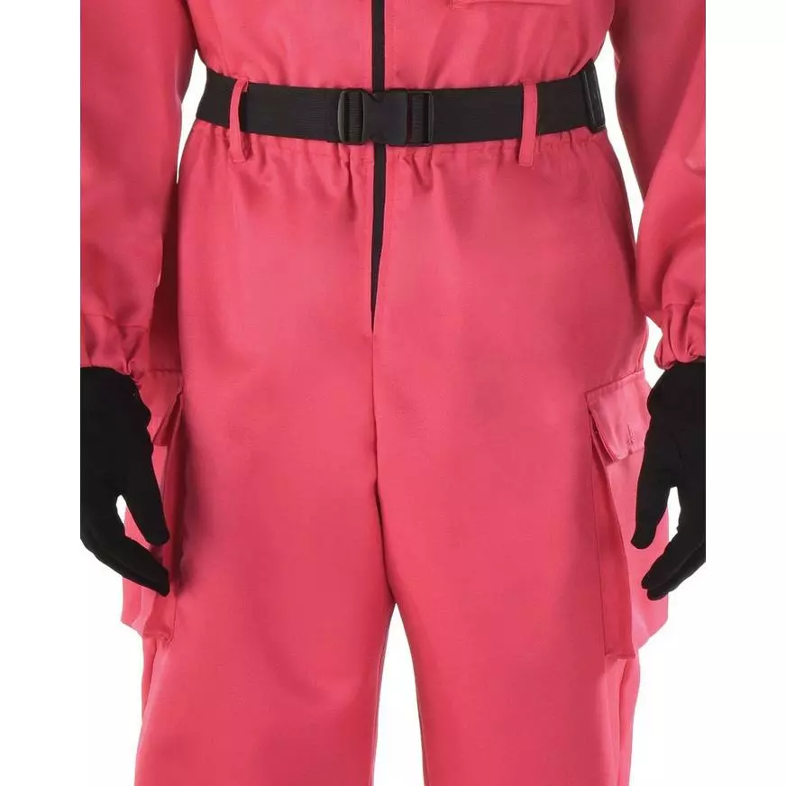 AMSCAN Adult Pink Soldier Guard Costume - Netflix Squid Game 6 AMSCAN Adult Pink Soldier Guard Costume - Netflix Squid Game - Image 4