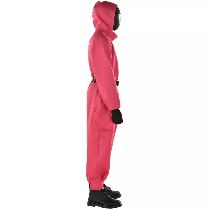 AMSCAN Adult Pink Soldier Guard Costume - Netflix Squid Game 8 AMSCAN Adult Pink Soldier Guard Costume - Netflix Squid Game - Image 6